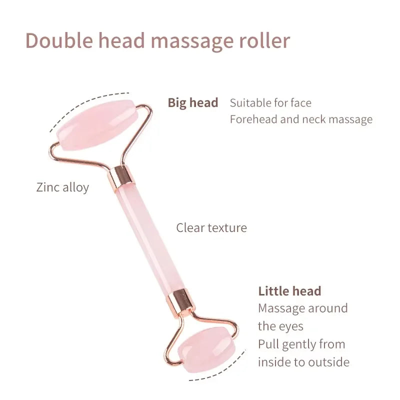 Facial Roller & Gua Sha – Lift, Sculpt & Glow