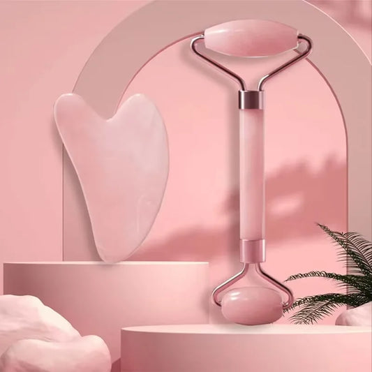 Facial Roller & Gua Sha – Lift, Sculpt & Glow