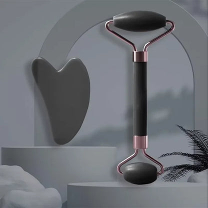 Facial Roller & Gua Sha – Lift, Sculpt & Glow