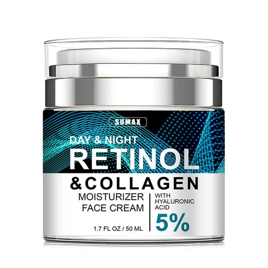 Retinol Face & Neck Firming Cream – Anti-Aging, Collagen & Hyaluronic Acid