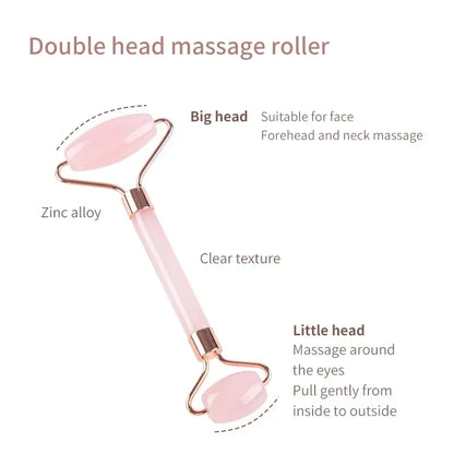 Facial Roller & Gua Sha – Lift, Sculpt & Glow