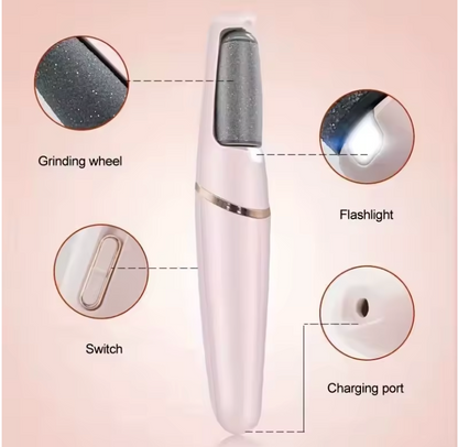 Electric Callus Remover & Foot File – Professional Pedicure Kit