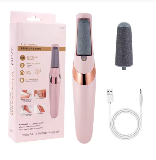 Electric Callus Remover & Foot File – Professional Pedicure Kit